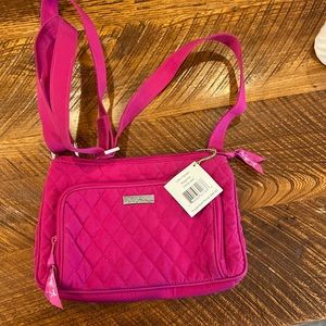 Vera Bradley, NWT, hot pink hipster purse